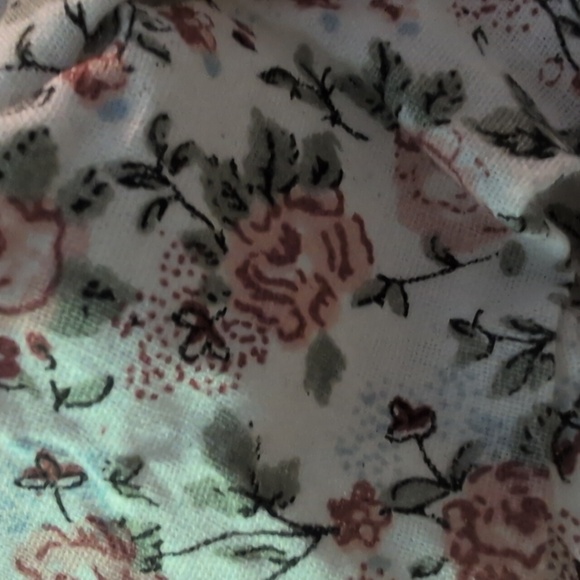 Vintage Women's Floral‎ Print Bonnet Prairie Hat Cottage Core - Picture 6 of 6